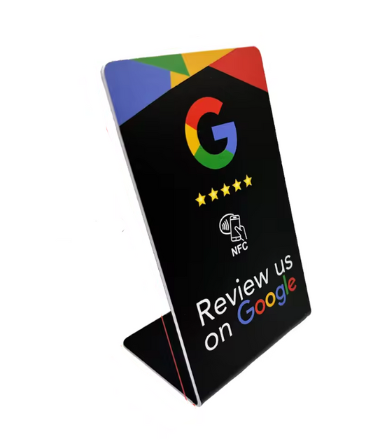 Google review NFC Stand - Black